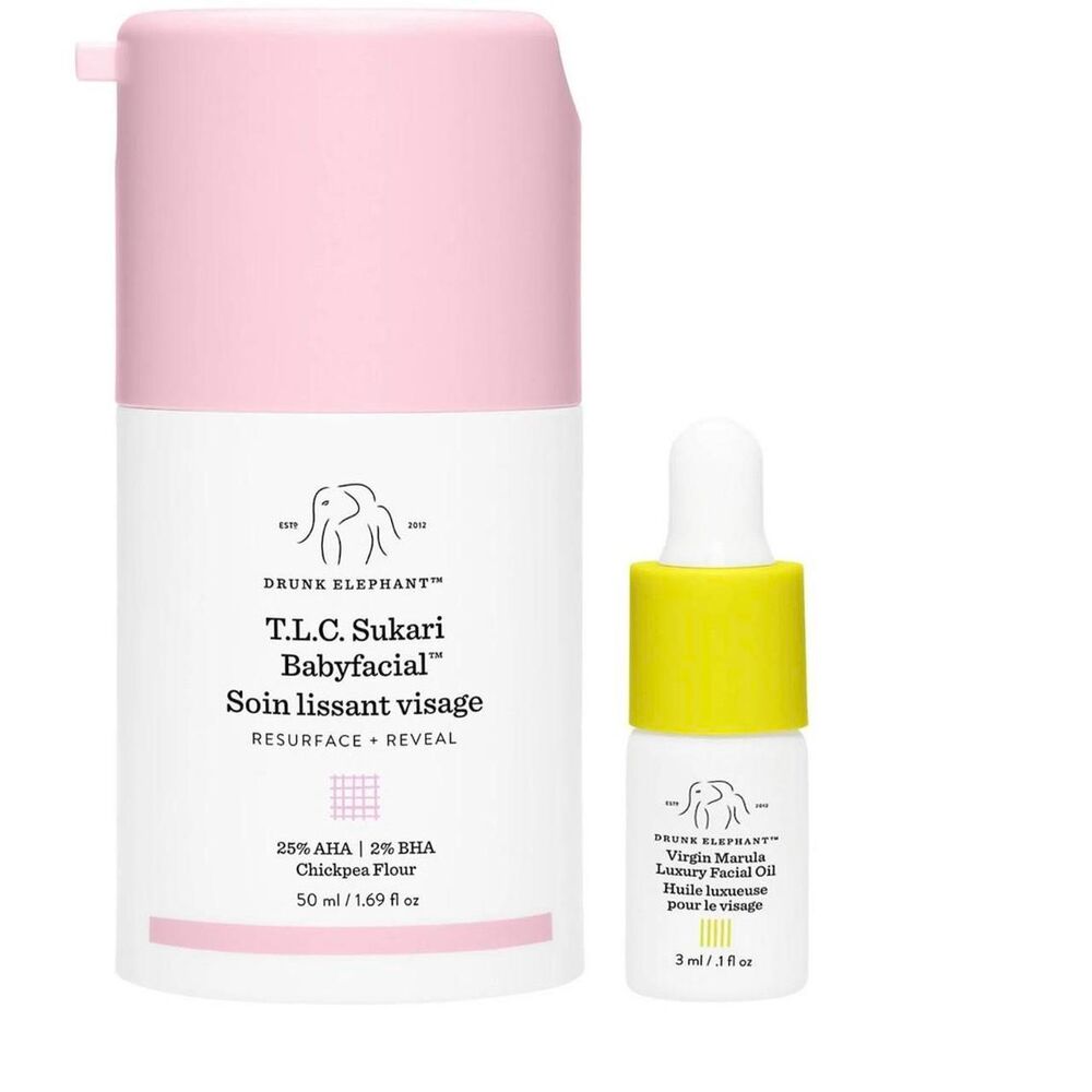 Drunk Elephant T.L.C. Sukari Babyfacial AHA + BHA Mask